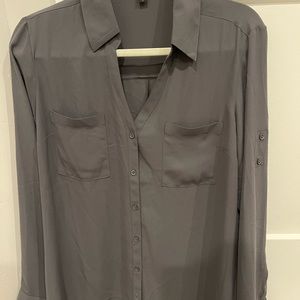 Express grey portofino shirt